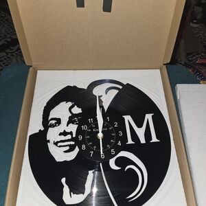 Black and White Wall Clock